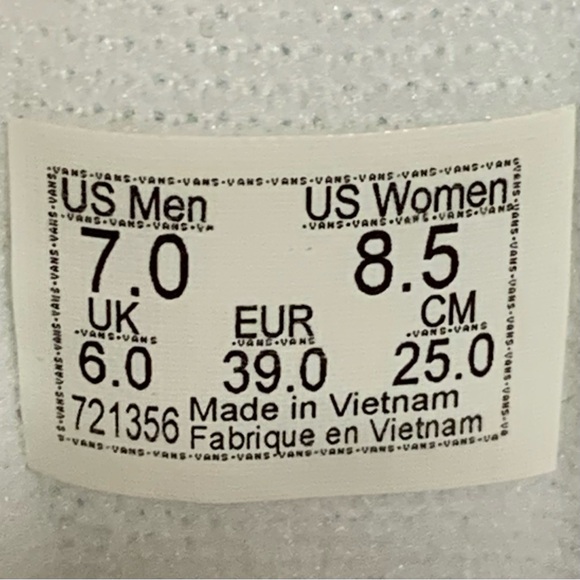 BRAND NEW] VANS KNU STACK WHITE MULTI-COLOR LACES WOMENS SHOES SIZE 8.5 SNEAKERS - Picture 9 of 10